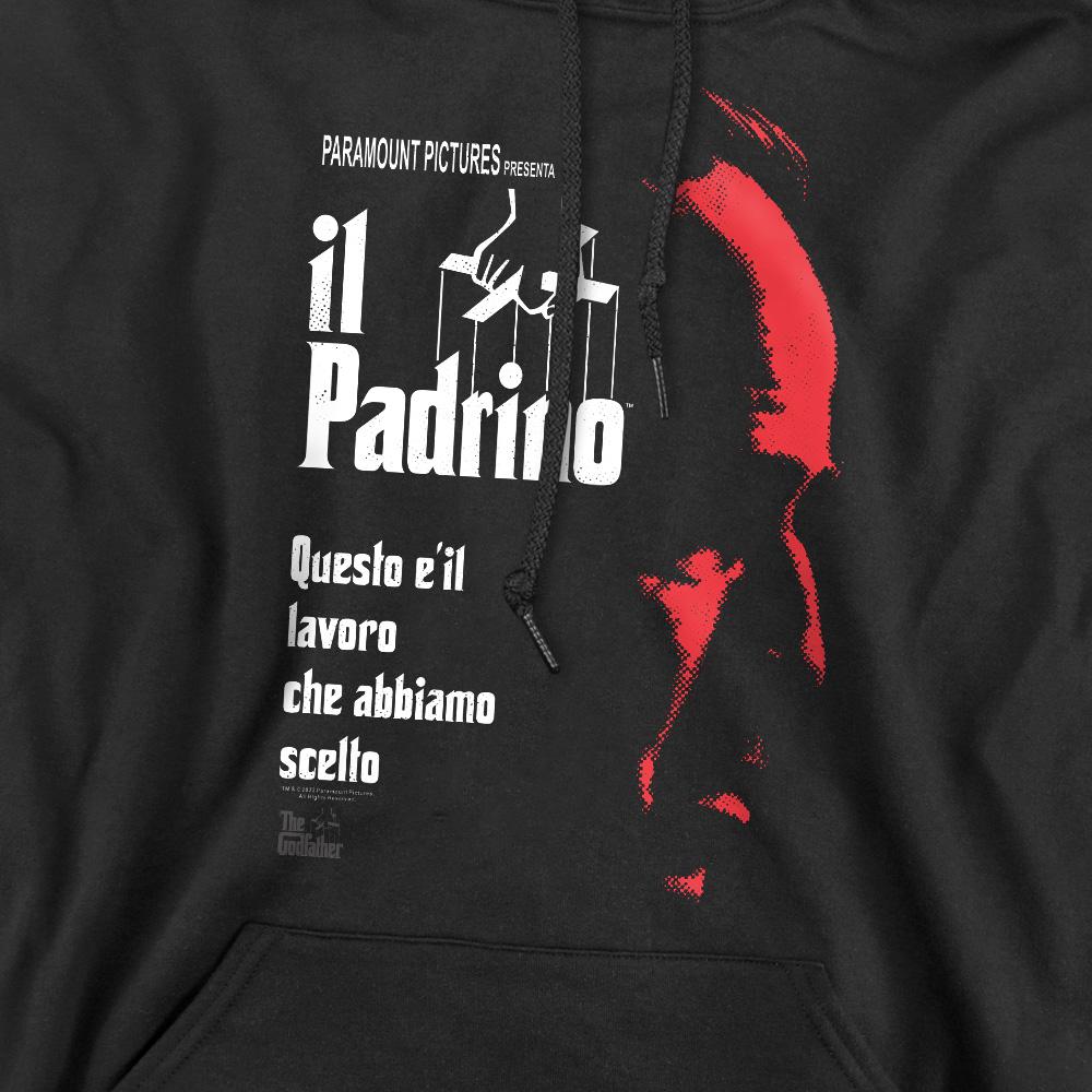 The Godfather Mens Italian Profile Hoodie