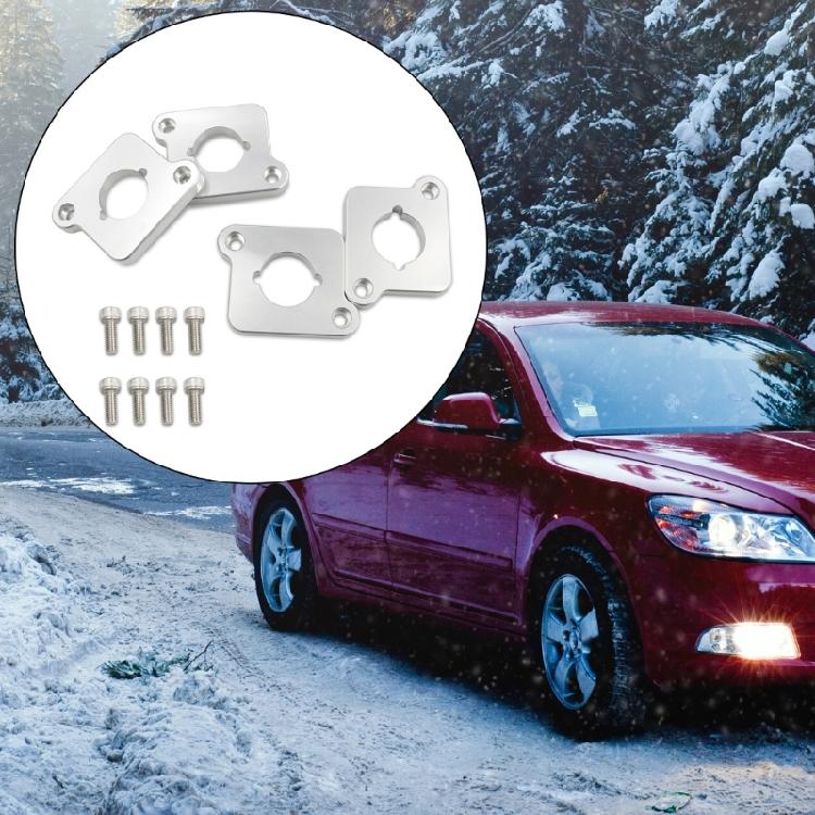 Aluminum Coilpack Plates with Bolts Universal Automotive Accessories Coilpack Adapter Plates Spacer Billet