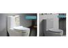 Colorful Anti-odor Water-Saving Ceramic Toilet for Small Bathrooms