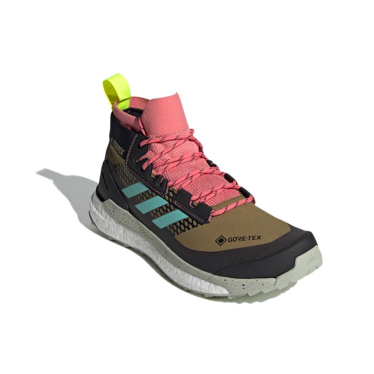 Nové Adidas Terrex Free Hiker Gtx 'Žlutohnědá Růžová' FZ2506
