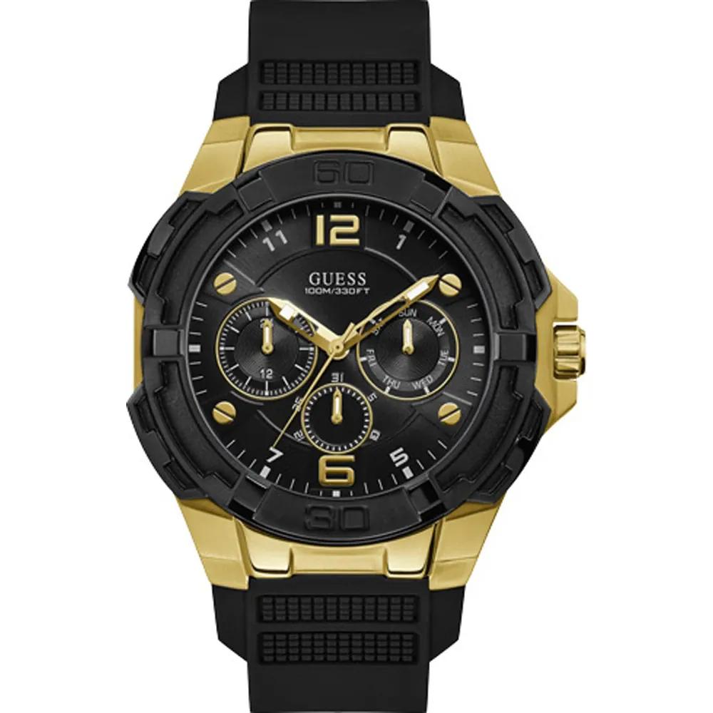 GUESS Genesis Gold Stainless steel Men s Quartz GW0100G1 золотой