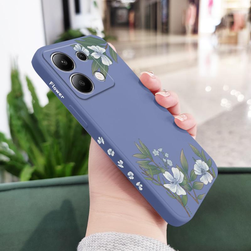 

Encounter Flowers Phone Case For Xiaomi Redmi Note 15 Pro Plus 4G 5G Silicone Cover Redmi Note 15 Pro 4G
