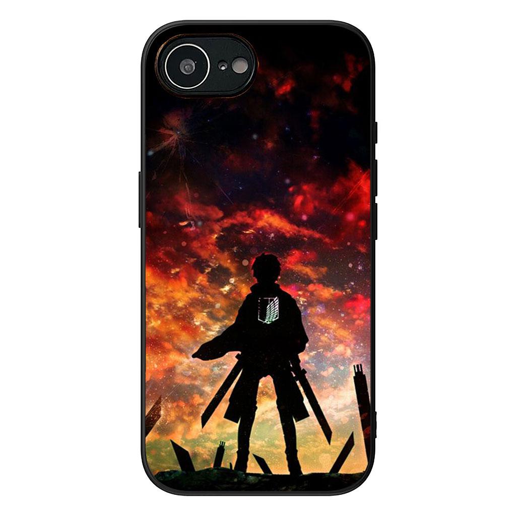 Attack Jaeger on titan Eren Anime Levi Case for Samsung Galaxy A36 A17 A26 A07 A35 A54 A53 A13 A33 A34 S8 S9 S20 S21 FE S10 Plus
