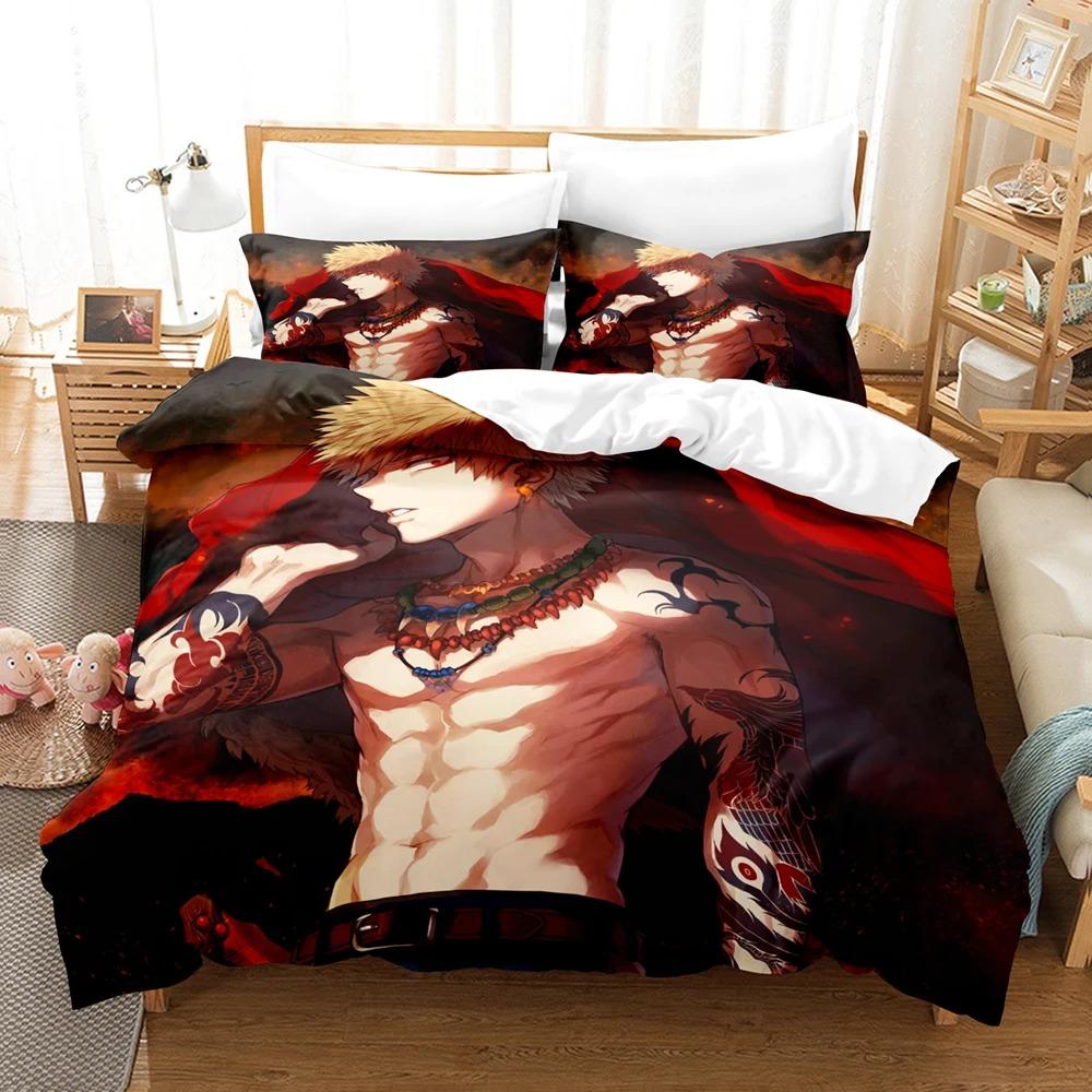 Comforter My Hero Academia Bedding Set Single Twin Full Queen King Size Todoroki Bed Set Aldult Kid Bedroom S 3D Print 046