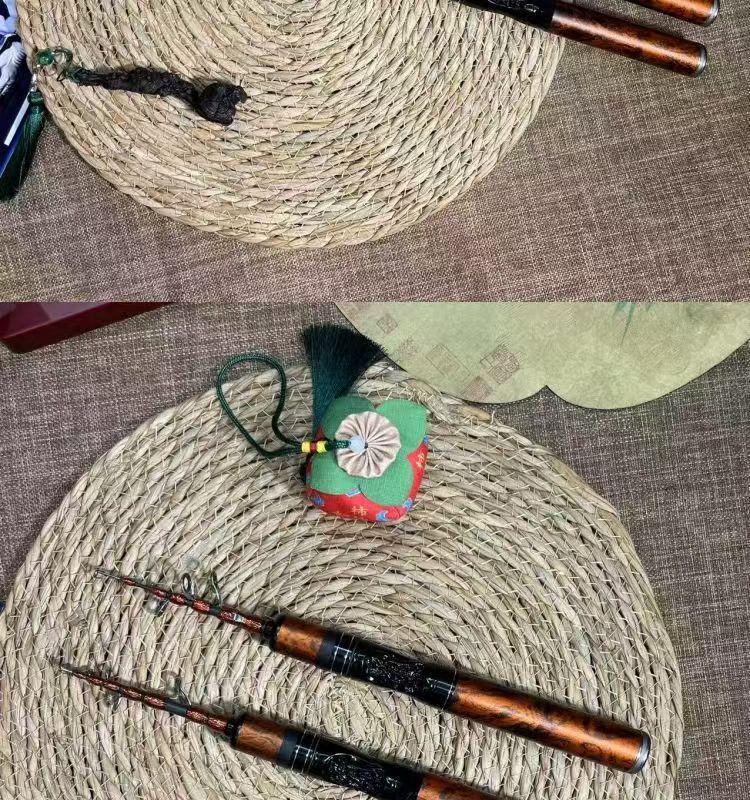 Ultra-Short High-Carbon Titanium Lure Rod