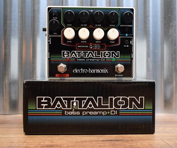 Bass Effector Battalion Electro-harmonix Electro-harmonics preamplifier/DI []