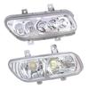 Dongfeng Tianlong VL Old Model LED Front Fog Light Modification - Aluminum Shell Bumper Lights