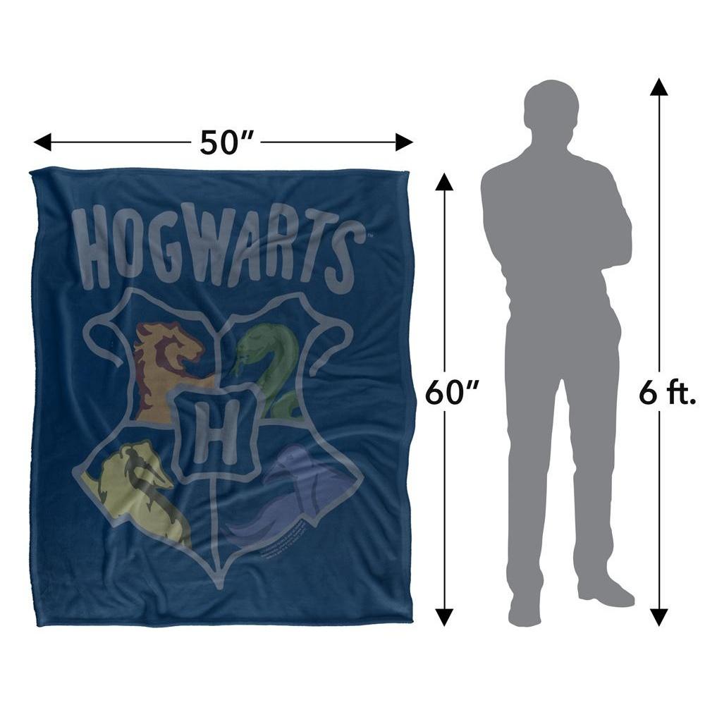 Harry Potter Hogwarts Doodle Blanket