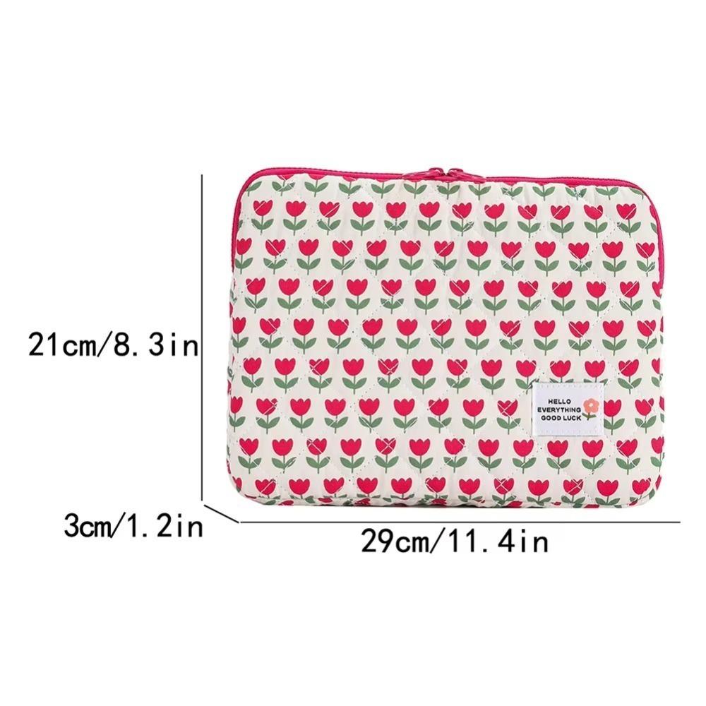 

11/13/15 Inch Taptop Sleeve Case Shockproof Soft Tablet Protective Pouch Inner Bag Ins Flower Ultrabook Cover for HP/Dell/ASUS