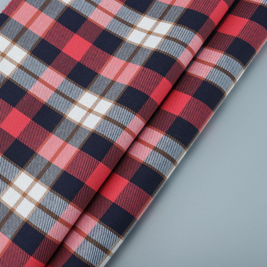 Preppy Plaid Polyester Pleated Miniskirt with Bow Tie - Anime JK Uniform Style