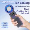 Ice Compress Cool Refrigeration Electric Fan Foldable Personal Cooling Fan Pocket Turbo Fan  Summer