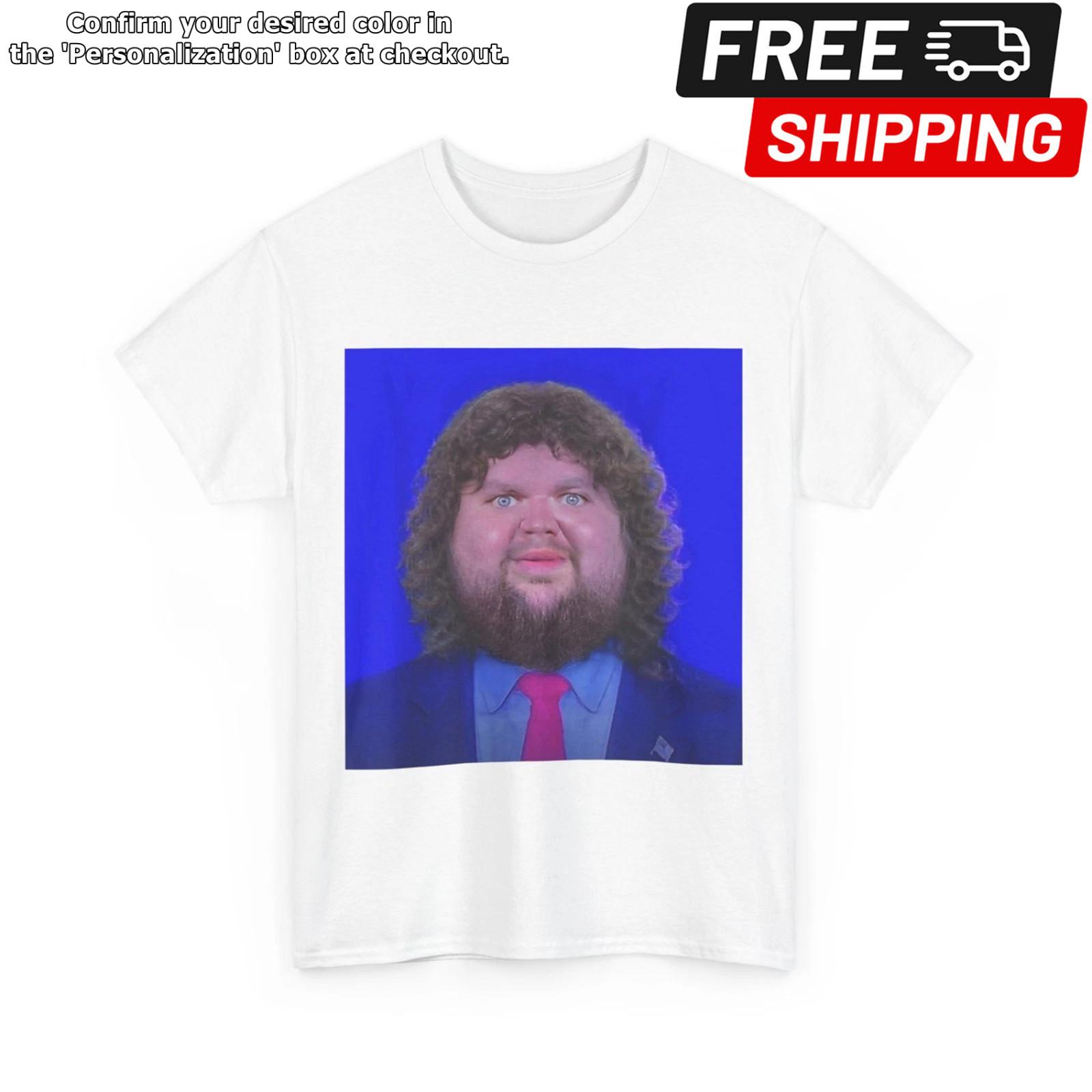 JD Vance Face Meme Funny Women Men T-shirt S