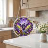 DYS Halloween Acrylic Puzzle Suncatcher, 7.87 Inch Sun Catcher Window Hanging Ornament, Ideal for Gifting and Home Decor