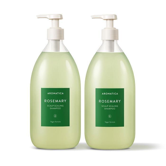 [AROMATICA] AROMATICA Rosemary Scalp Scaling Shampoo 1000ml x 2 (15236423)
