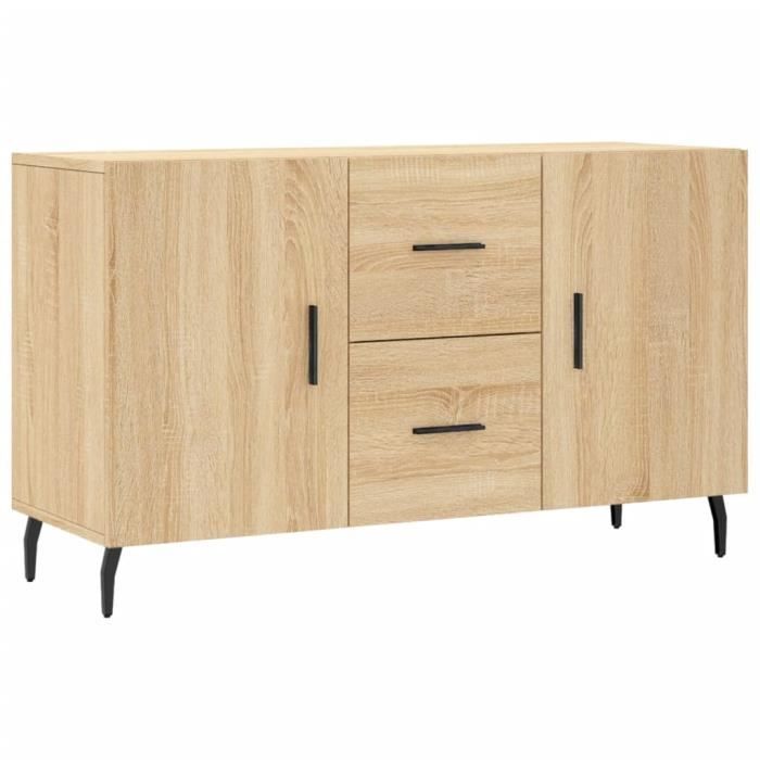 VidaXL Buffet chêne sonoma 100x36x60 cm bois d'ingénierie 828191