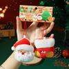 Christmas Decorations 2025 Christmas Doll Pendants Cute Elk Santa Claus Keychains Accessories Party Favors New Year Gifts