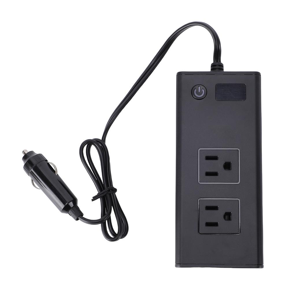 200W Auto  ,   12V zu AC-Steckdosen mit PD 20W und QC3.0 36W USB-Anschlüssen, Auto   Adapter für Laptop Handy Kamera