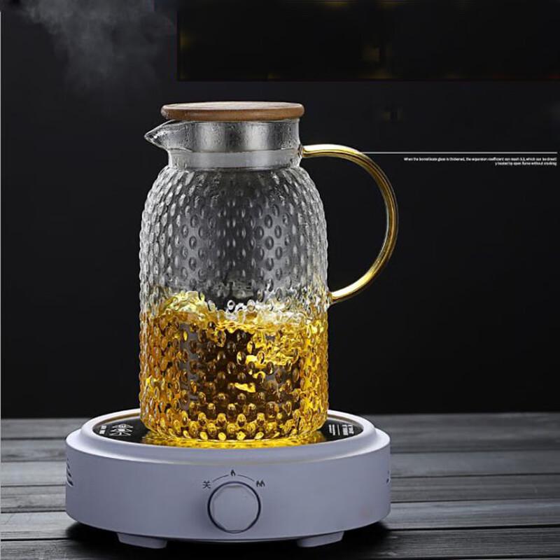 Shangqi Hammered Glass Cold Water Pitcher