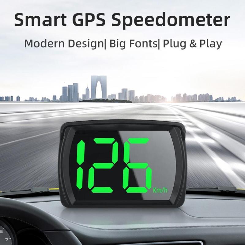 LKW-Tachometer für LKW HUD Head-Up-Display KMH/MPH LED-Anzeige Tachometer