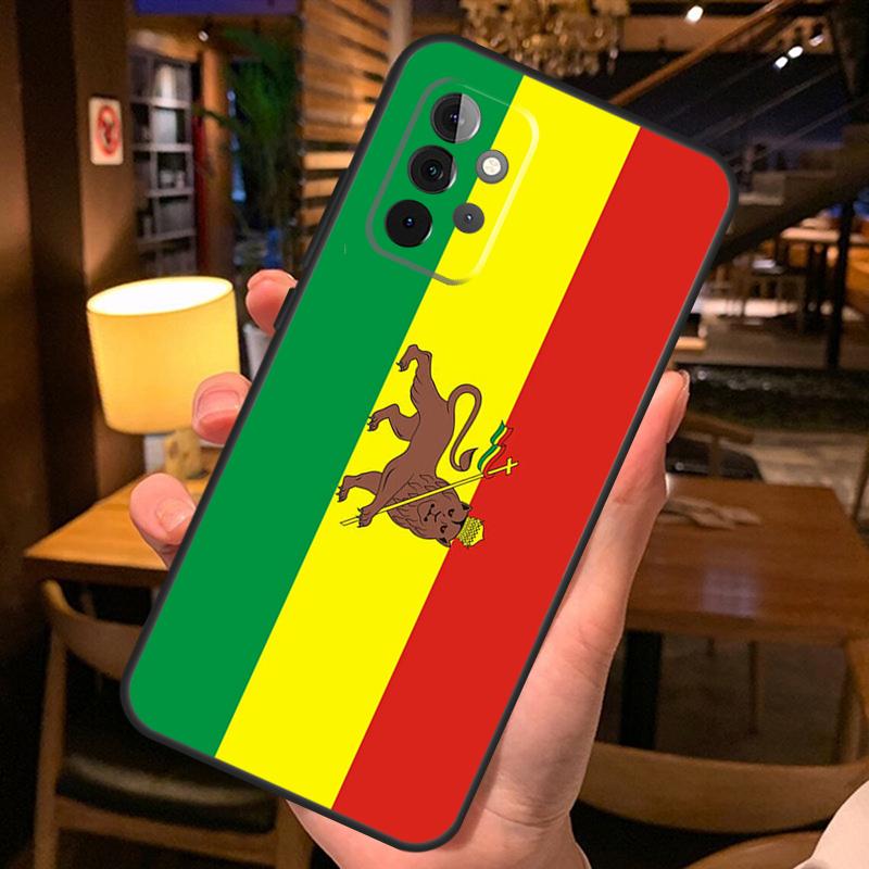 Ethiopia Flag Case For Samsung Galaxy A26 A16 A06 A55 A35 A15 A32 A12 A22 A52 A54 A34 A14 A56 A36 A13 A53