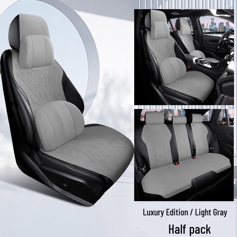 Universal Leopard 8 Breathable Seat Covers for 2025 Fangchengbao 5-Seater – All-Season Titanium 3 Cushions