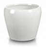 White Ceramic Decorative Flower Pot 18 X 15 Cm
