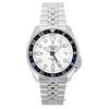 Ceas de bărbați 5 Sports SKX GMT cu cadran alb din oțel inoxidabil automat SSK033K1 100M