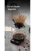 Smart Mini Coffee Scale with Three Modes and Automatic Timing - 2KG/0.1g Precision