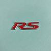 Car Middle Net Modification Decorative Label 3D Three-dimensional RS Middle Net Standard Modification Special Sports Label Metal Car Logo