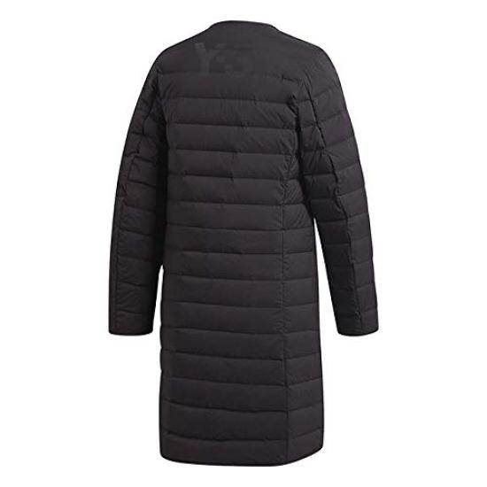 

Безбарвне стьобане пальто з легким пуховиком GK4435 Внутрішній пуховик [Мудро] Жіночий [XS-Чорний-GK4435]