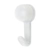 Waki Sangyo Gypsum Board Pins, 5kg Load Capacity, 50 Sets, J-Hook Daitoku Mini, Silver, WNPD-M