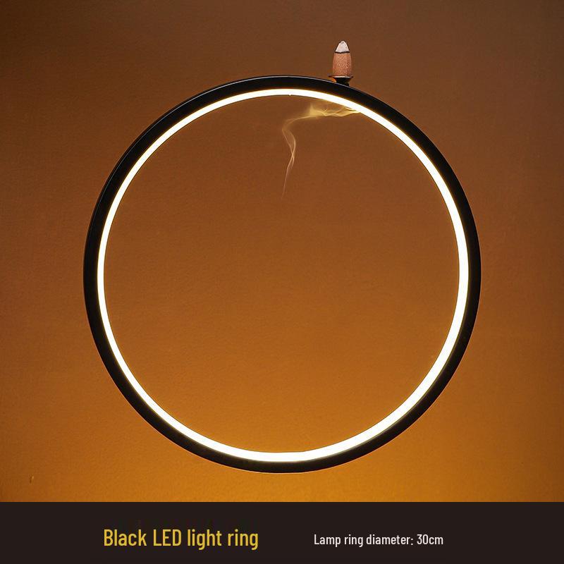 

Zen-Inspired LED Backflow Incense Ornaments for Home and Office Decor