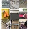 Household Holder Stainless Steel Double S Shaped Hook Storage Rack Hanger Clasps Hooks
