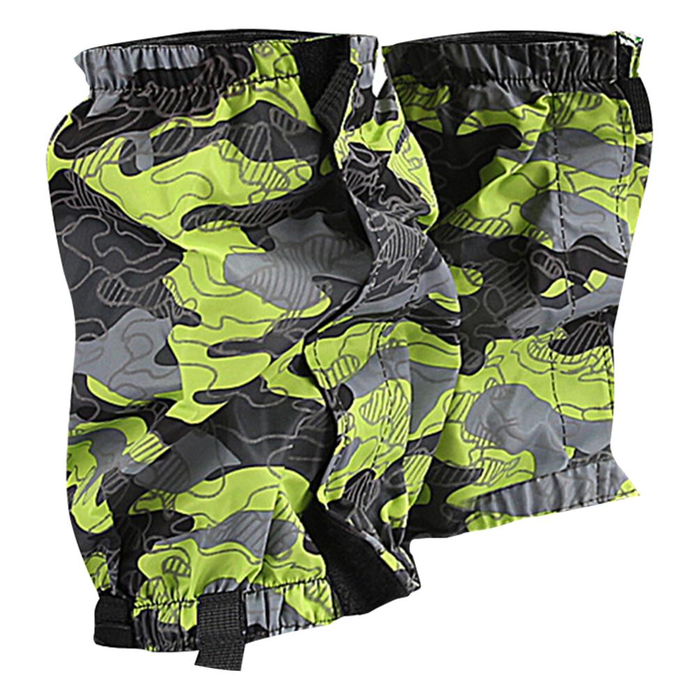 

Унисекс уличный чехол для ног от снега водонепроницаемые зимние гетры защитные бахилы для ботинок для походов на открытом воздухе скалолазание охота зелёный