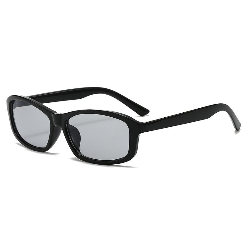 Retro Simple Square Full Rim Fashionable Sunglasses for Women Men Outdoor Sun Protection Vacation Driving Trendy Glasses