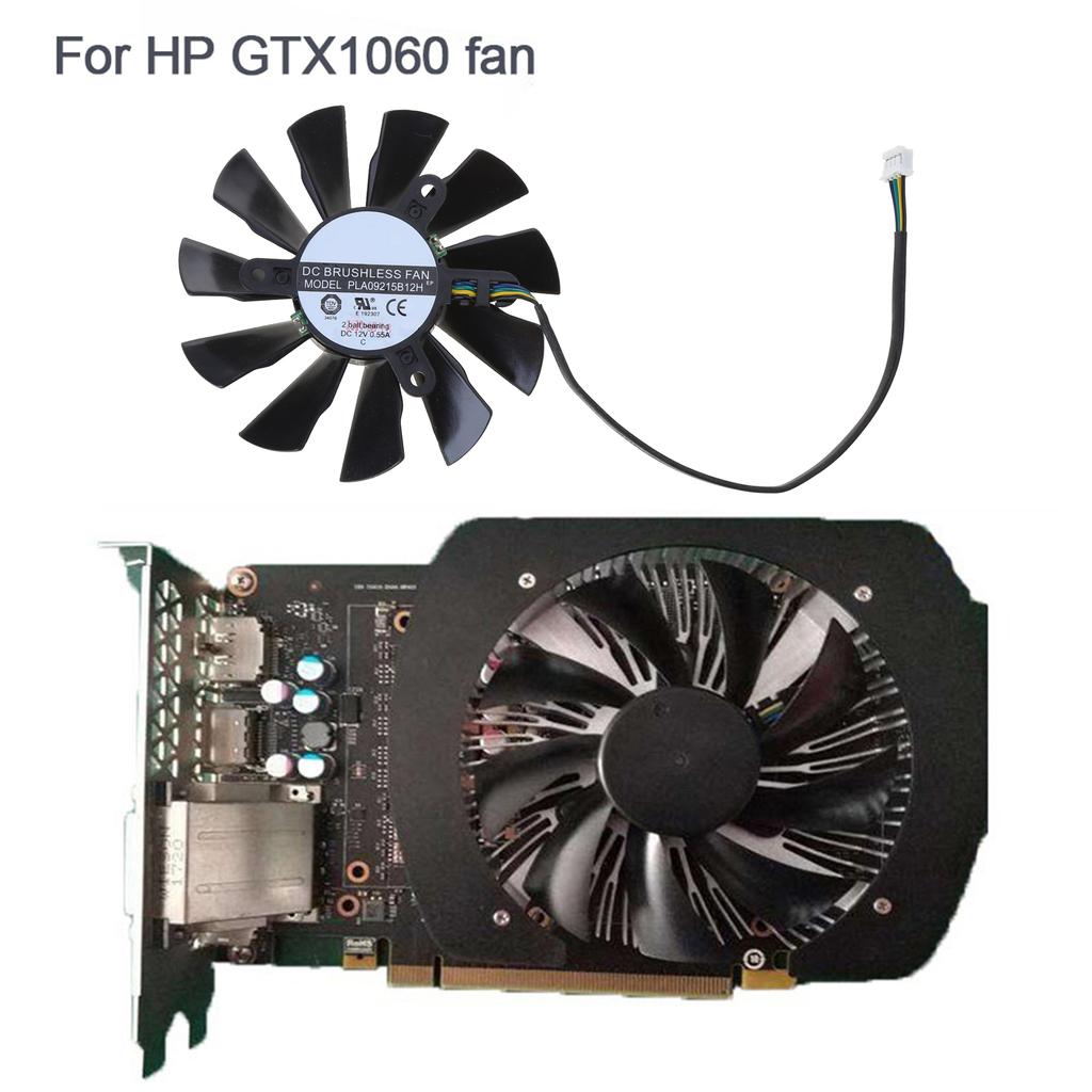 86mm Graphics Card Cooling Fan PLA09215B12H 12V 4Pin Ventilation Device for GTX1060 3G/6G ITX VGA Video Graphics Card