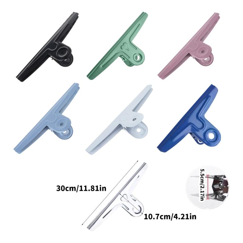 Metalen Paperclip 300mm Lang Grote Binder Paperclip Roestvrij Staal Klem voor Voedselzak Tekenbord Kantoorbenodigdheden
