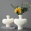 Creative Vase Living Room Desktop Ornament  Sculpture Model  Flower Arrangement Dried Flower Retro Decor Vase Home Decor