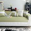 Summer Mat Sofa Cushion Ice Silk Non-Slip Cushion Simple Modern Full Covered Cloth