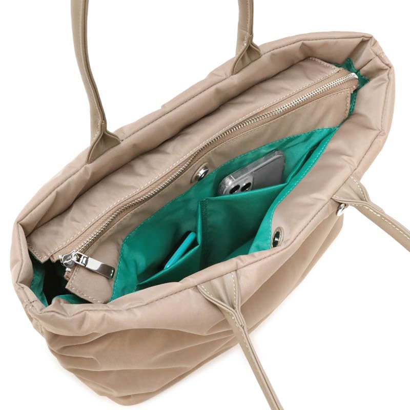 Tote Bag Plie Bag Greige 61-6033