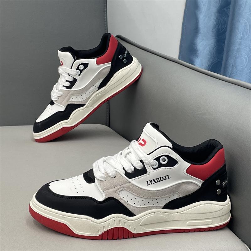 

Autumn new leather soft-soled low-top shoes sports and leisure board shoes light zmd 38