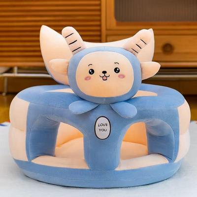 1 buc. Husa Canapea Scaun de Masa Bebe Animale Drăguțe Plush Canapea Copii Moale și Confortabilă Husa Scaun Bebe Fără Umplutură Bumbac