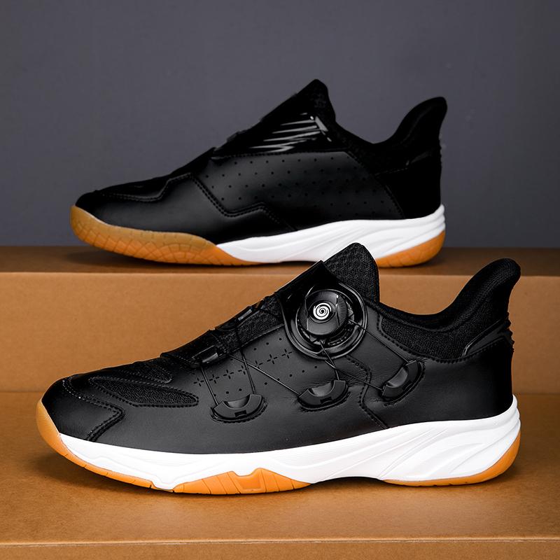 New Men Professional Badminton Shoes Lightweight Indoor Tennis Training Sneakers Volleyball Shoes Sport Sports Shoes Ping Pong