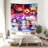 Miss Kobayashi Dragon Maid Classic Anime Printed Large Wall Tapestry Hanging Tarot Hippie Wall Rugs Dorm Home Decor