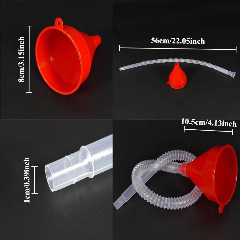 1Pcs Plastic Oil Funnel Universal Filling Funnels  Car Motorcycle Engine Gasoline Oil