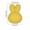 Solid Metal Thread Rabbit Knobs Rounded Soft Edges Cabinet Knobs  Kids Room