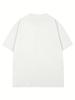 Mens Retro Y2K Style Walk With God Letter Print Cotton TShirt Casual Crew Neck Short Sleeve Tee Perfect For Casual Attire