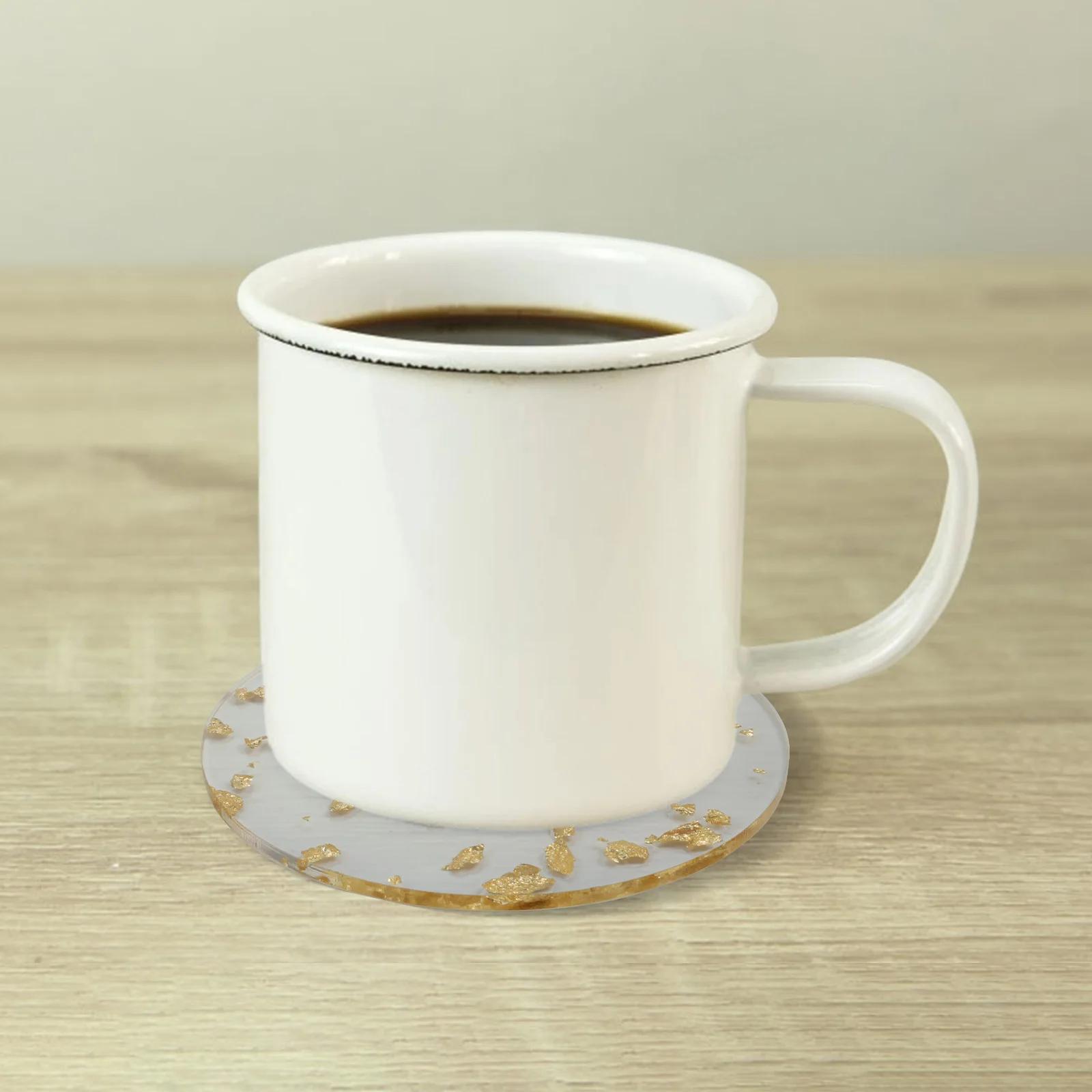 

Elegant Tableware Acrylic Coaster Set Party Essentials Heat Damage Protection Lightweight Design Premium Acrylic Material China Mainland
