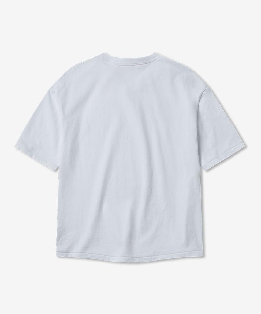 NOT ONLY FOR TODAY Yarr Crop Short Sleeve T-Shirt [White]