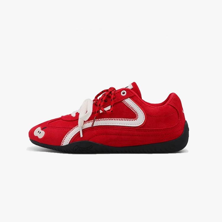 Red Apple Dexun Shoes Women's Autumn New Light Forrest Gump Shoes Versatile Sports and Leisure Board Shoes
